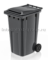 Контейнер для мусора 240 л серый облегченный 240 серый в Абакане