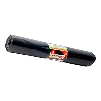 Мешки для мусора 240 л, черные, в рулоне 5 шт., ПВД 80 мкм, 1300х900 мм, МЕШКОFF, 4217 в Абакане