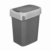 Контейнер для мусора Smart Bin 10 л (серый) 10 серый в Абакане