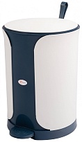 Контейнер для мусора Sтилъ с педалью 18 л синий 18 синий в Абакане